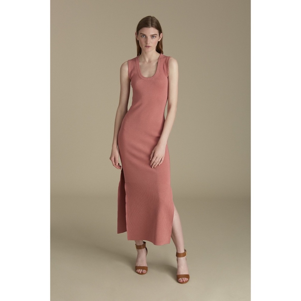 Land of Distraction Cobra Compact Knit Midi-Dress
